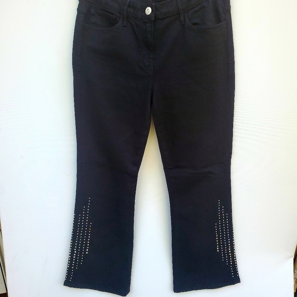 3 x 1 NYC Black Jeans with Studs SZ 28